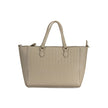 Mario Valentino Beige Polyethylene Handbag Mario Valentino