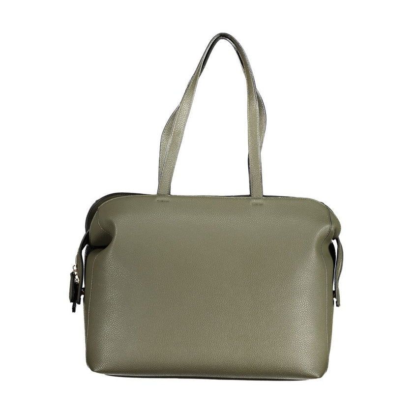 Mario Valentino Green Polyethylene Handbag Mario Valentino