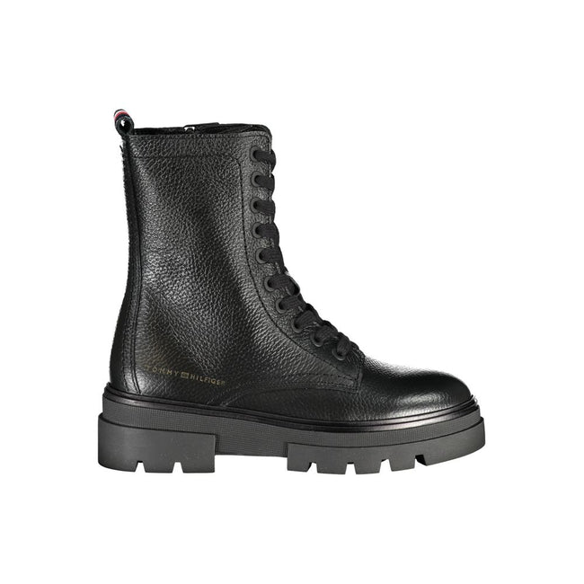 Tommy Hilfiger Black Polyester Ankle Tommy Hilfiger