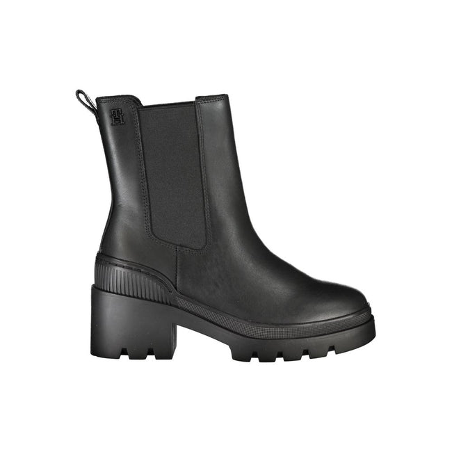 Tommy Hilfiger Black Polyester Ankle Tommy Hilfiger