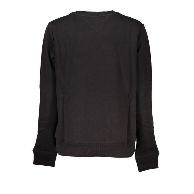 Tommy Hilfiger Black Cotton Women Sweater Tommy Hilfiger
