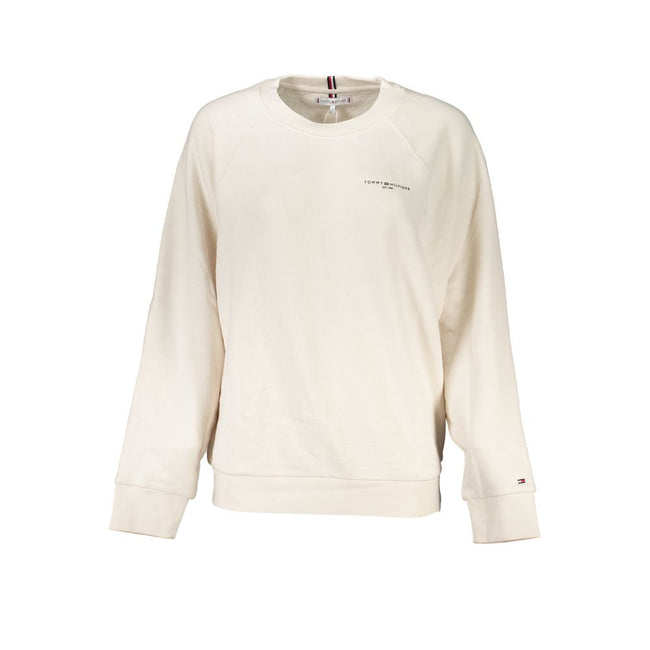 Tommy Hilfiger Beige Cotton Women Sweater Tommy Hilfiger