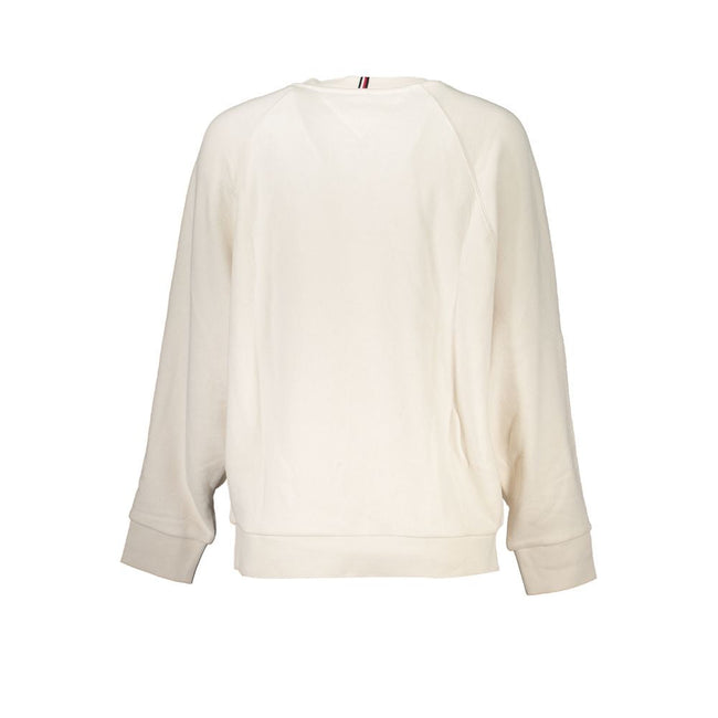Tommy Hilfiger Beige Cotton Women Sweater Tommy Hilfiger