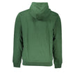 Tommy Hilfiger Green Cotton Men Sweater with Hood Tommy Hilfiger