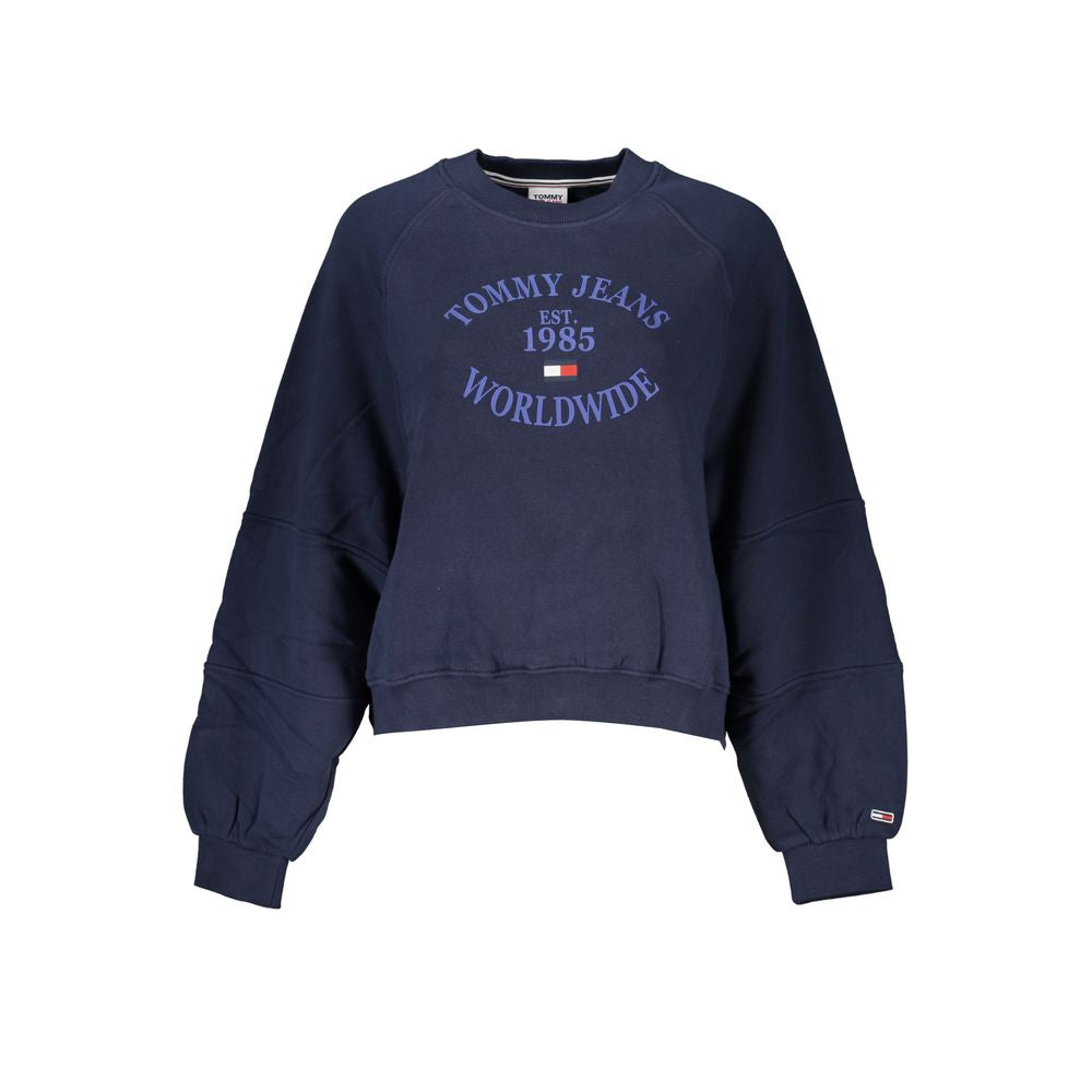 Tommy Hilfiger Blue Cotton Women Sweater Tommy Hilfiger