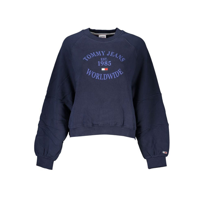 Tommy Hilfiger Blue Cotton Women Sweater Tommy Hilfiger