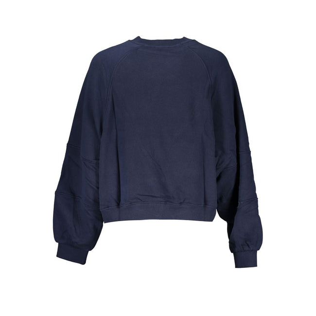 Tommy Hilfiger Blue Cotton Women Sweater Tommy Hilfiger
