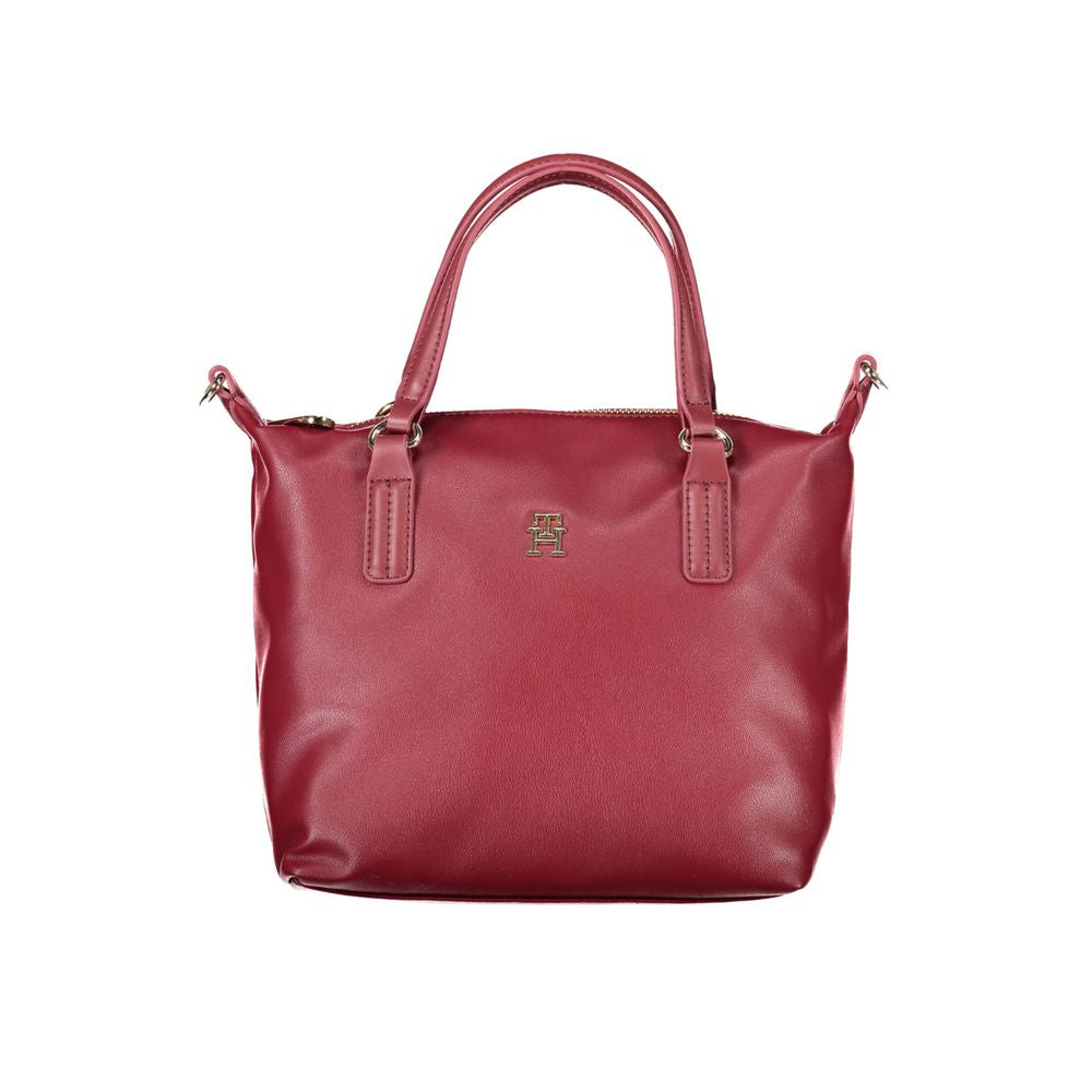 Tommy Hilfiger Red Polyester Handbag Tommy Hilfiger