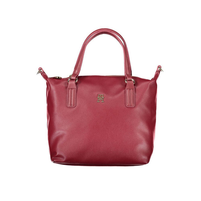 Tommy Hilfiger Red Polyester Handbag Tommy Hilfiger