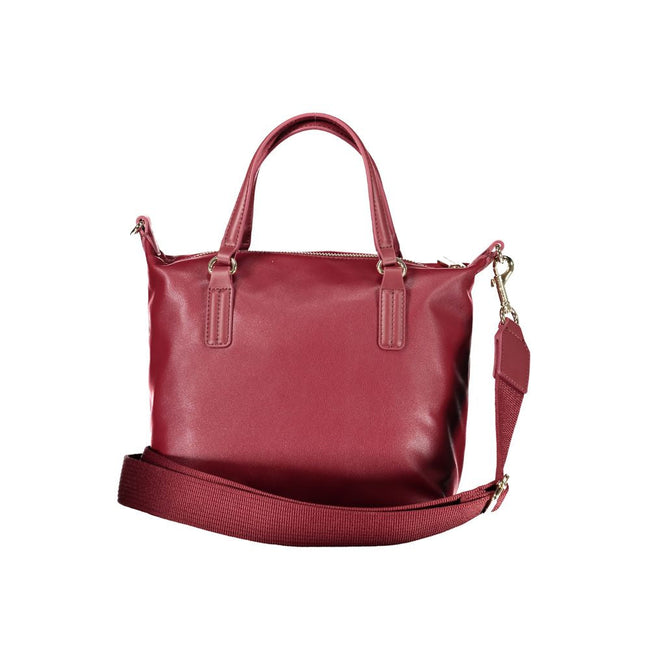 Tommy Hilfiger Red Polyester Handbag Tommy Hilfiger