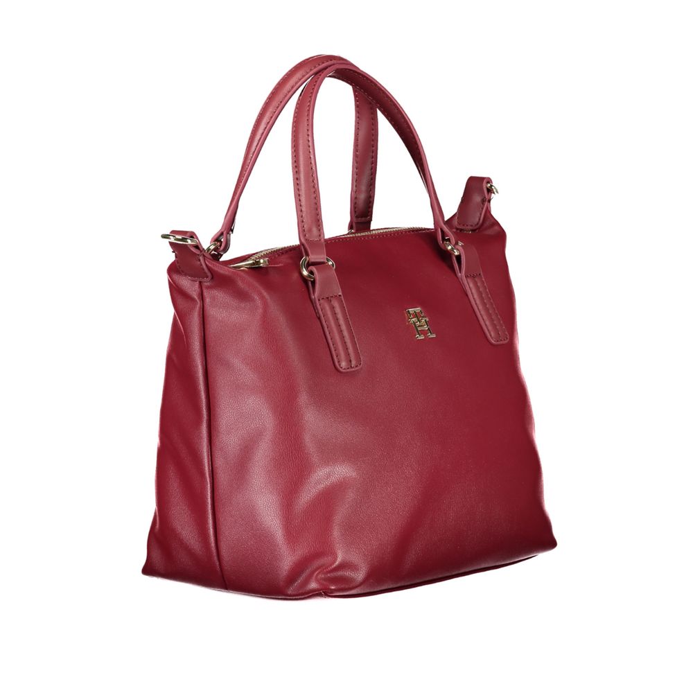 Tommy Hilfiger Red Polyester Handbag Tommy Hilfiger