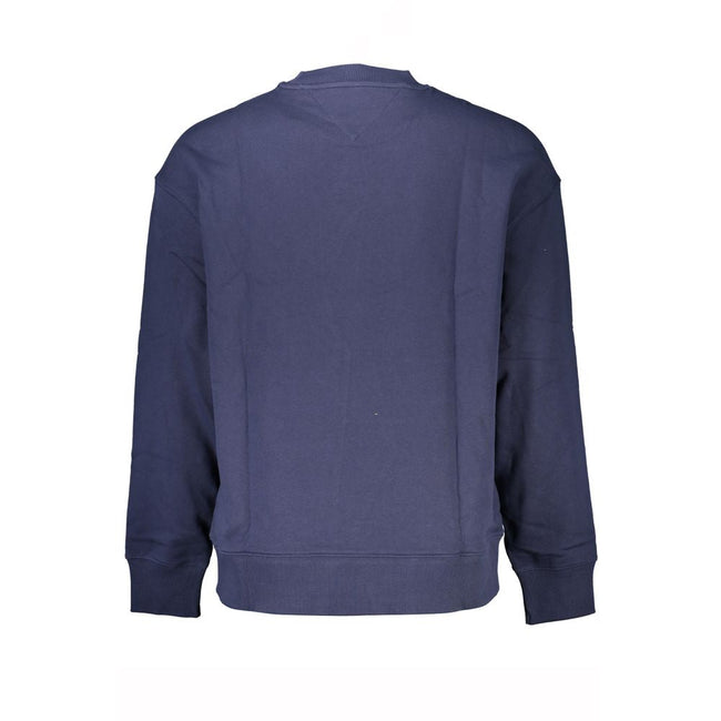 Tommy Hilfiger Blue Cotton Men Sweater Tommy Hilfiger