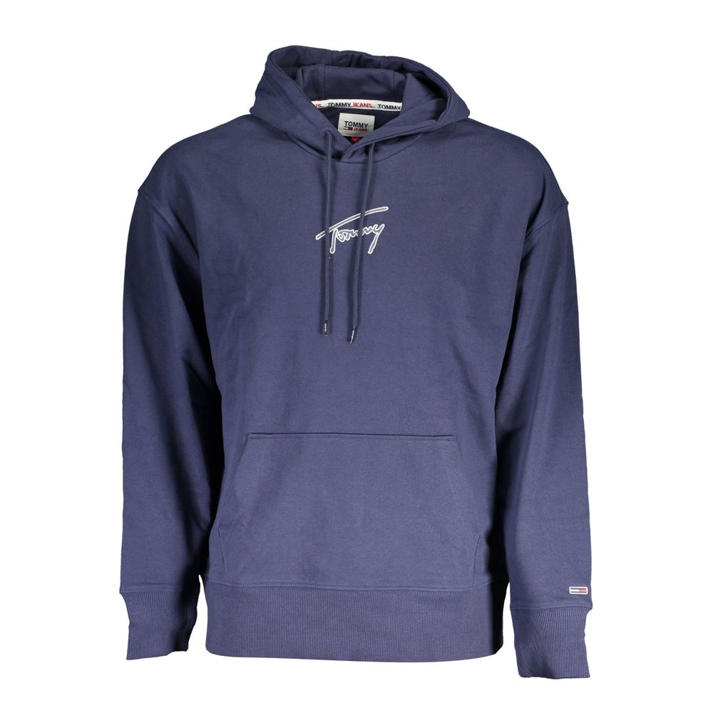 Tommy Hilfiger Blue Cotton Men Sweater Tommy Hilfiger
