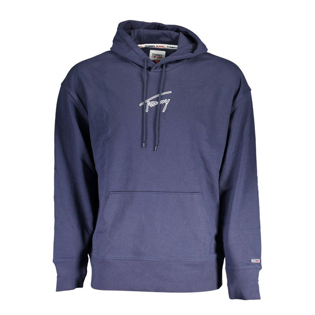 Tommy Hilfiger Blue Cotton Men Sweater Tommy Hilfiger