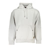 Hugo Boss Gray Cotton Men Sweater Hugo Boss
