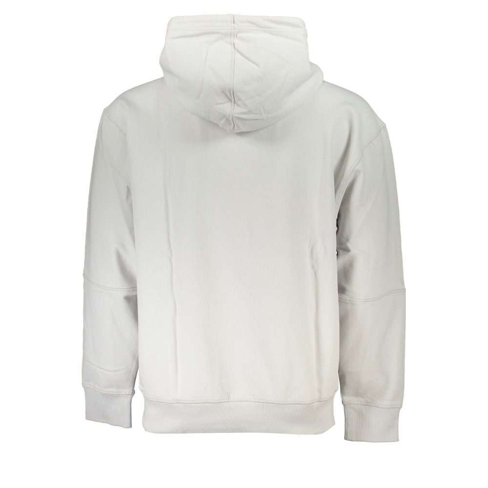 Hugo Boss Gray Cotton Men Sweater Hugo Boss