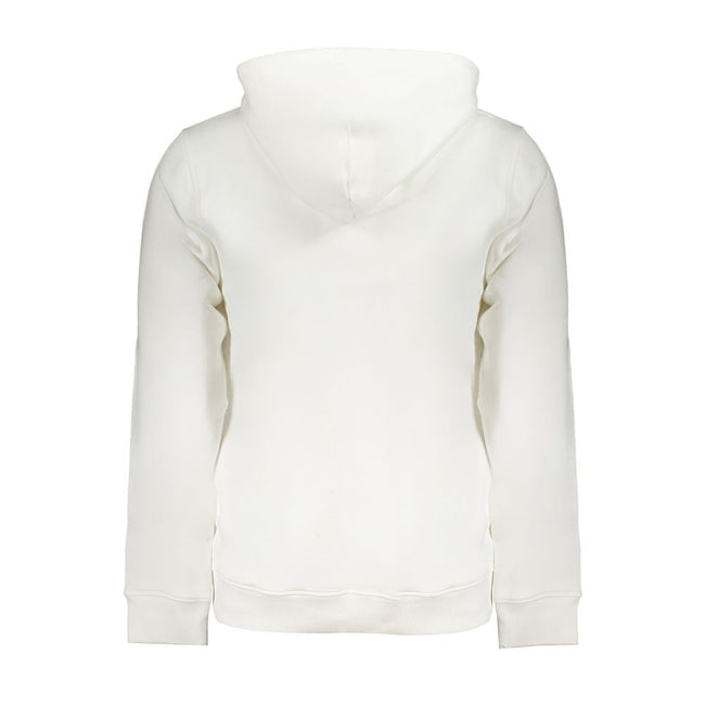 Tommy Hilfiger White Cotton Sweatshirt Tommy Hilfiger