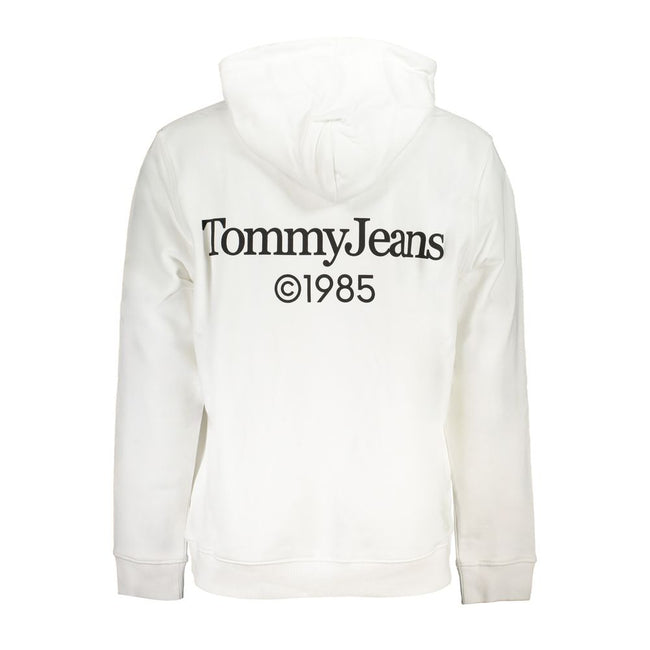 Tommy Hilfiger White Cotton Men Sweater Tommy Hilfiger