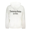 Tommy Hilfiger White Cotton Men Sweater Tommy Hilfiger