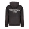 Tommy Hilfiger Black Cotton Men Sweater Tommy Hilfiger