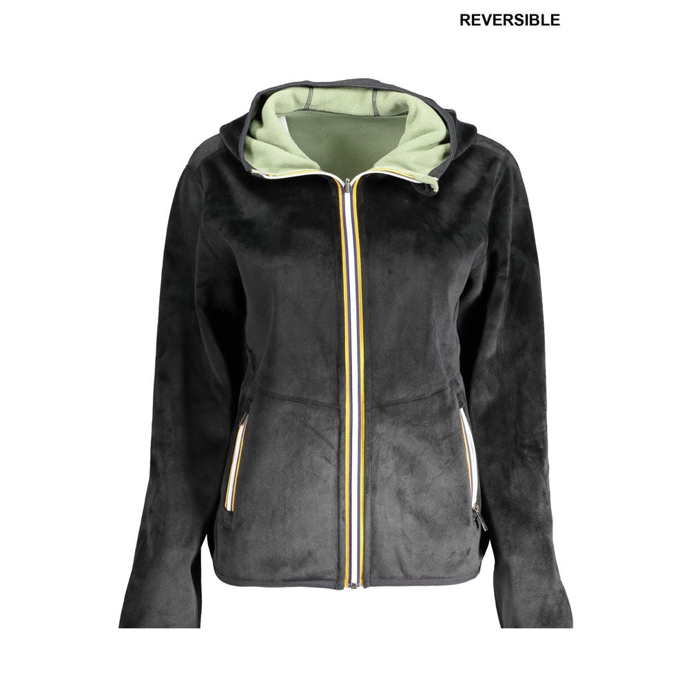 K-WAY Black Polyester Women Sweater K-WAY