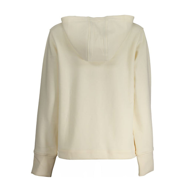 K-WAY Beige Polyester Women Hoodie K-WAY
