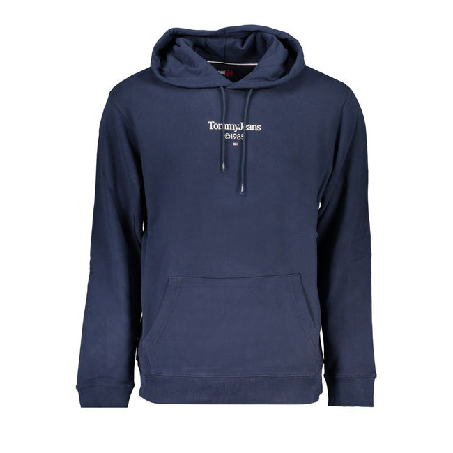 Tommy Hilfiger Blue Cotton Men Sweater Tommy Hilfiger