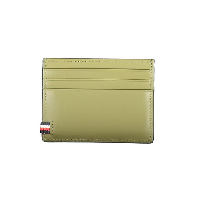 Tommy Hilfiger Black Leather Wallet Tommy Hilfiger