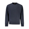 Hugo Boss Blue Cotton Men Sweater Hugo Boss