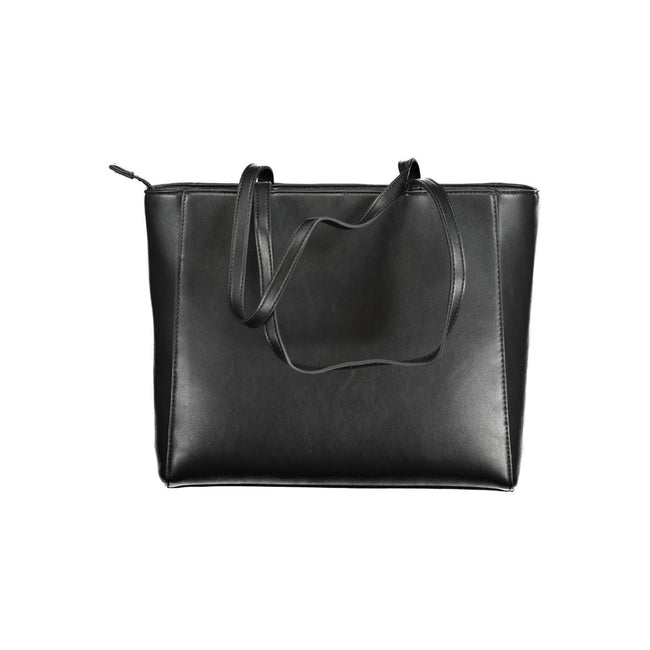 Mario Valentino Black Polyethylene Handbag Mario Valentino