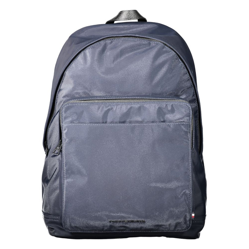 Tommy Hilfiger Blue Polyester Men Backpack Tommy Hilfiger