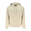Hugo Boss Beige Cotton Men Hoodie Hugo Boss