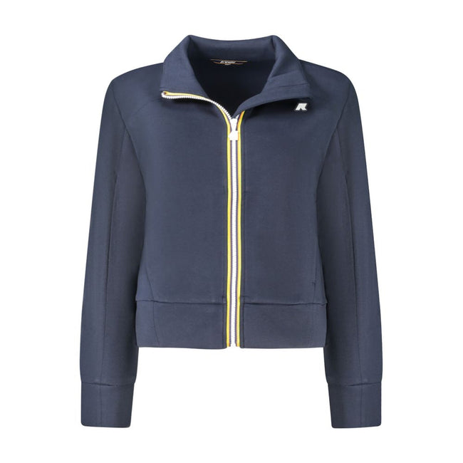 K-WAY Blue Polyester Women Sweater K-WAY