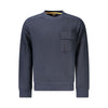 Hugo Boss Blue Cotton Men Sweater Hugo Boss