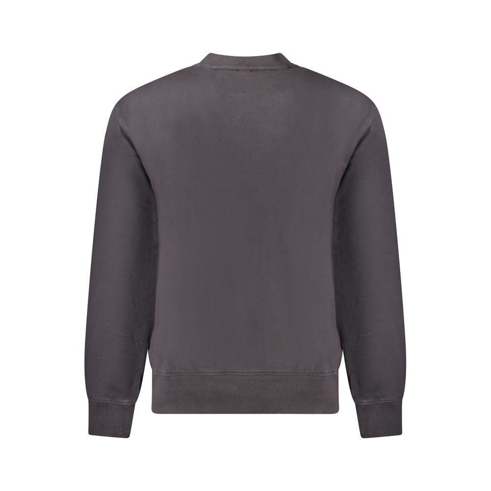 Hugo Boss Black Cotton Men Sweater Hugo Boss