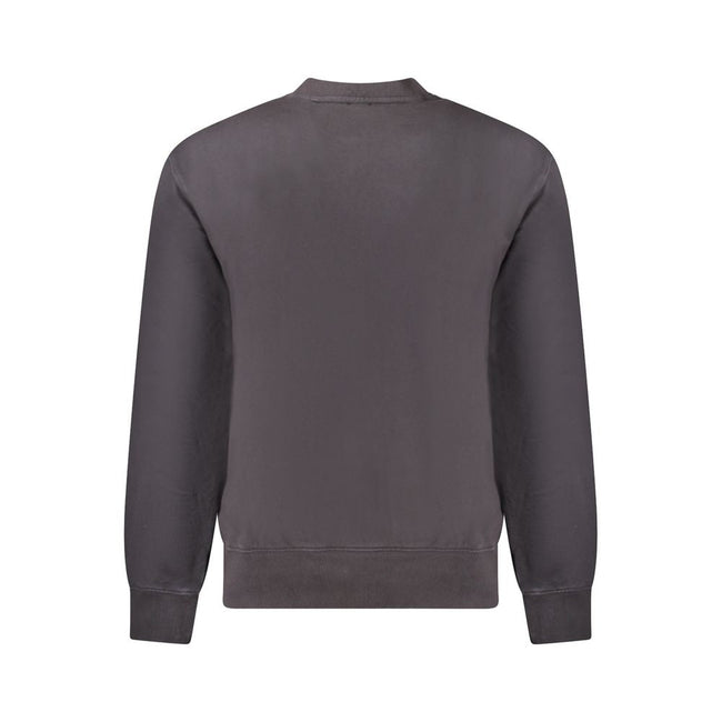Hugo Boss Black Cotton Men Sweater Hugo Boss