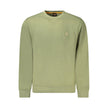 Hugo Boss Green Cotton Men Sweater Hugo Boss