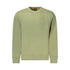Hugo Boss Green Cotton Men Sweater Hugo Boss