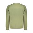 Hugo Boss Green Cotton Men Sweater Hugo Boss