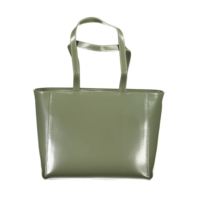 Mario Valentino Green Polyethylene Handbag Mario Valentino
