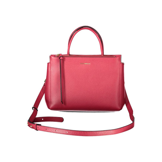 Coccinelle Red Leather Handbag Coccinelle