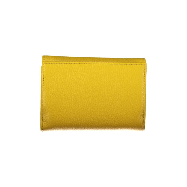 Coccinelle Yellow Leather Wallet Coccinelle