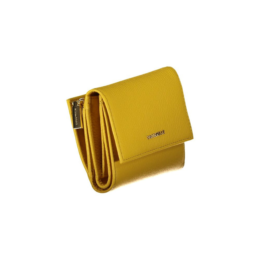 Coccinelle Giallo Leather Women Wallet Coccinelle