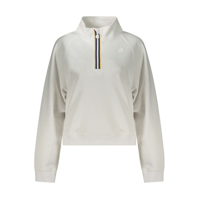 K-WAY White Polyester Women Sweater K-WAY