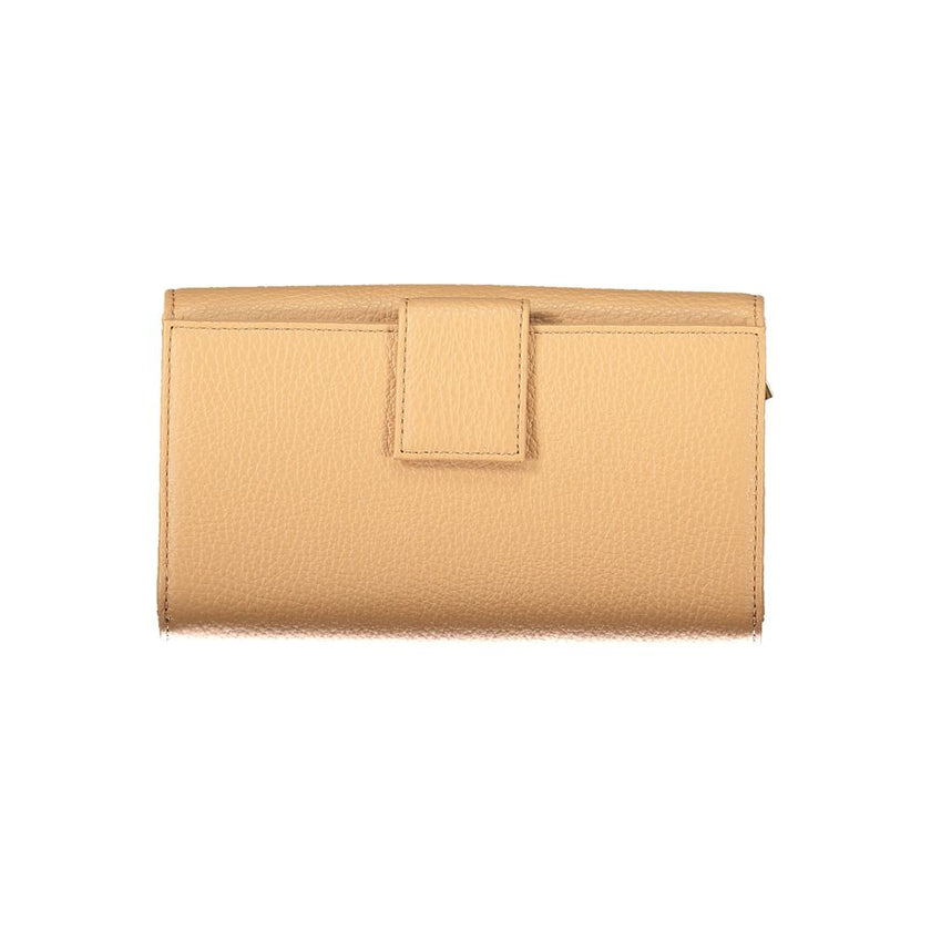 Coccinelle Marrone Leather Women Wallet Coccinelle
