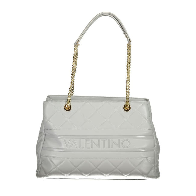 Mario Valentino Gray Polyethylene Handbag Mario Valentino