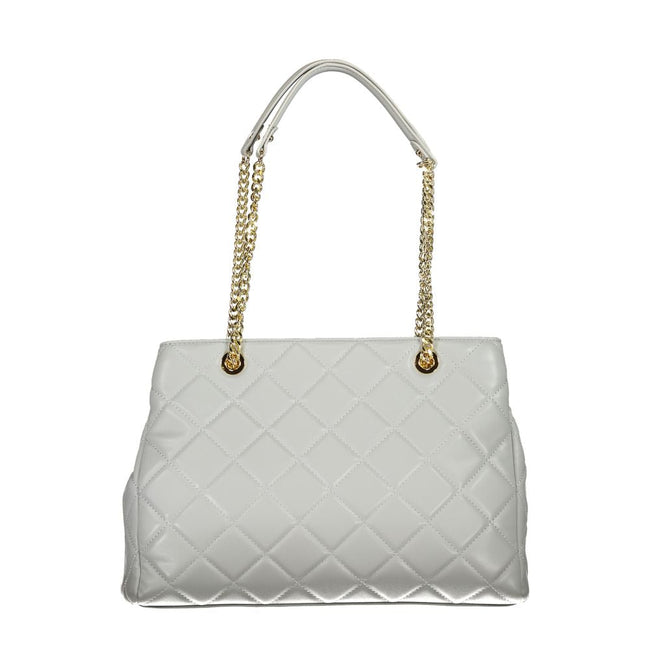 Mario Valentino Gray Polyethylene Handbag Mario Valentino