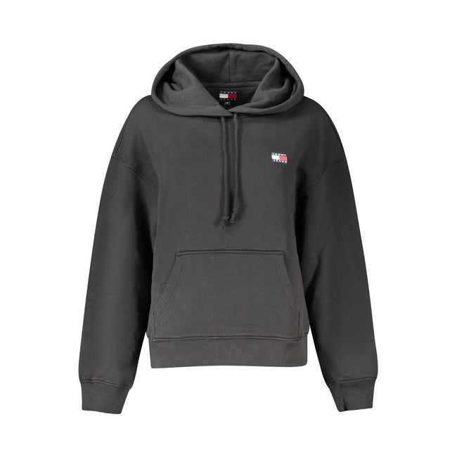 Tommy Hilfiger Black Cotton Women Sweater Tommy Hilfiger