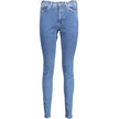 Tommy Hilfiger Blue Cotton Women Skinny Jean Tommy Hilfiger