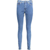 Tommy Hilfiger Blue Cotton Women Skinny Jean Tommy Hilfiger
